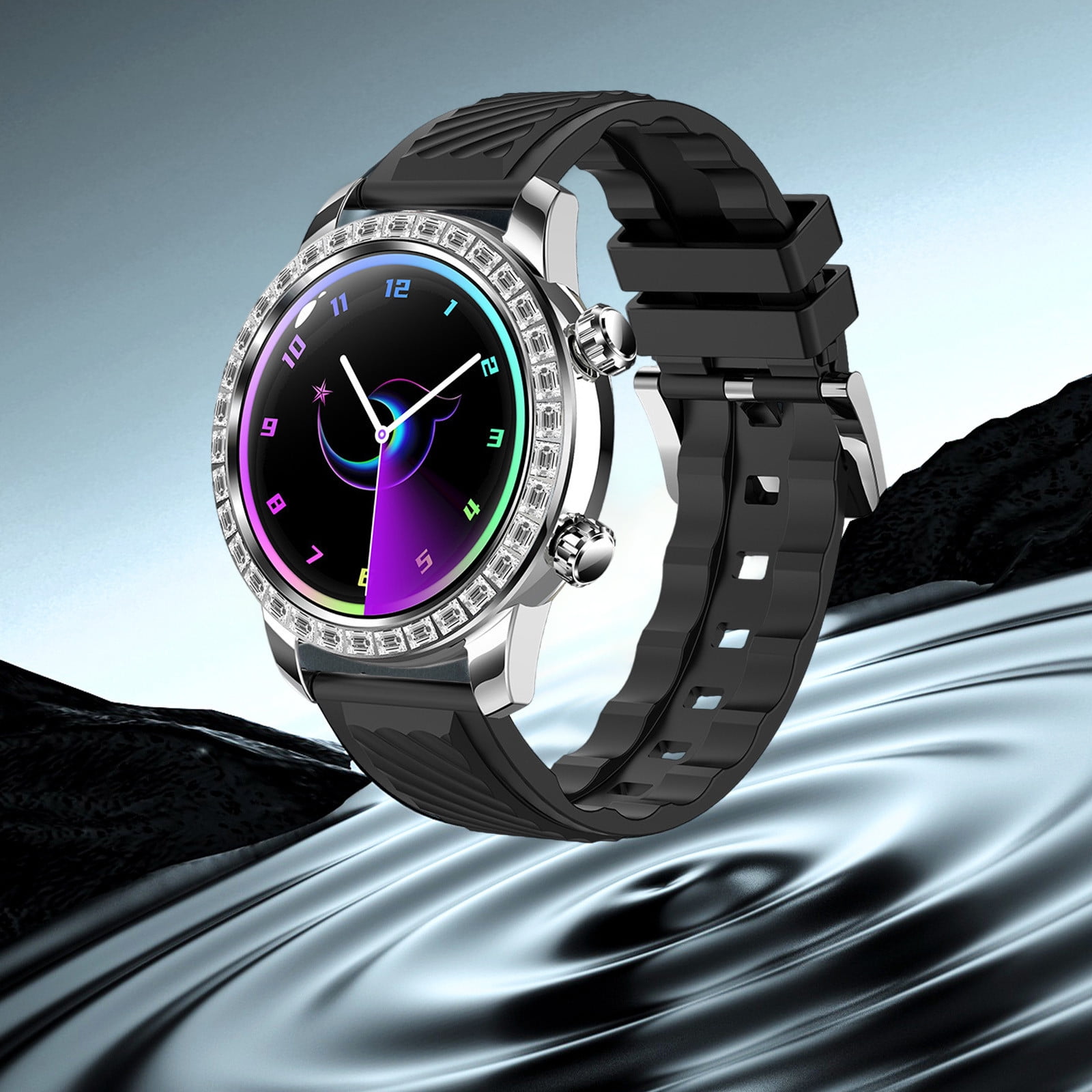 Mrzvby Gifts for Women Clearance!High Precision Smartwatch With Two Watch Bands Bluetooth HD Call Intelligent Voice Control Long Battery Life And IP68 Water Proofing 1.52inch Smart Sports Watch