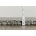 thumbnail image 2 of Berkley Lisbon Shag Area Rug GR1 Gr1 Pewter Pewter Casual Fluffy 5' x 7' 6" Rectangle, 2 of 2