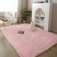 thumbnail image 2 of YouLoveIt Rectangle Soft Area Rugs Shaggy Area Rugs Fluffy Shag Rug Floor Rugs Non-Slip Home Decor Warm Mat Home Bedroom Beside Mat Plush Area Rugs for Living Room, 2 of 5