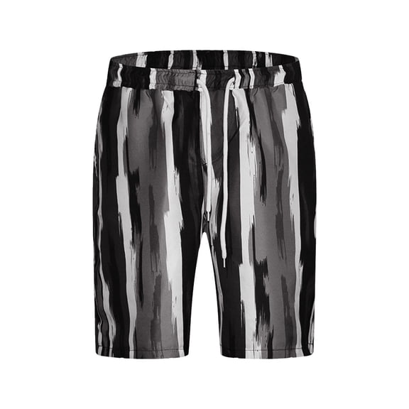 Vedolay Mens Shorts Mens Shorts Relaxed Fit Cotton Beach Short Casual Loose Fit Elastic Waist Shorts Long Shorts Trousers,White XXL