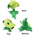 thumbnail image 3 of Peluche de 7 pulgadas de Plantas vs. Zombies PVZ, muñeco de peluche suave de lunares verdes, nuevo, muñeco de trapo de peluche de Plantas vs. Zombies para niños., 3 of 5