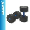 thumbnail image 2 of Sporti 8 lb Quick-Dry Foam Aquatic Fitness Dumbbells, 2 of 8