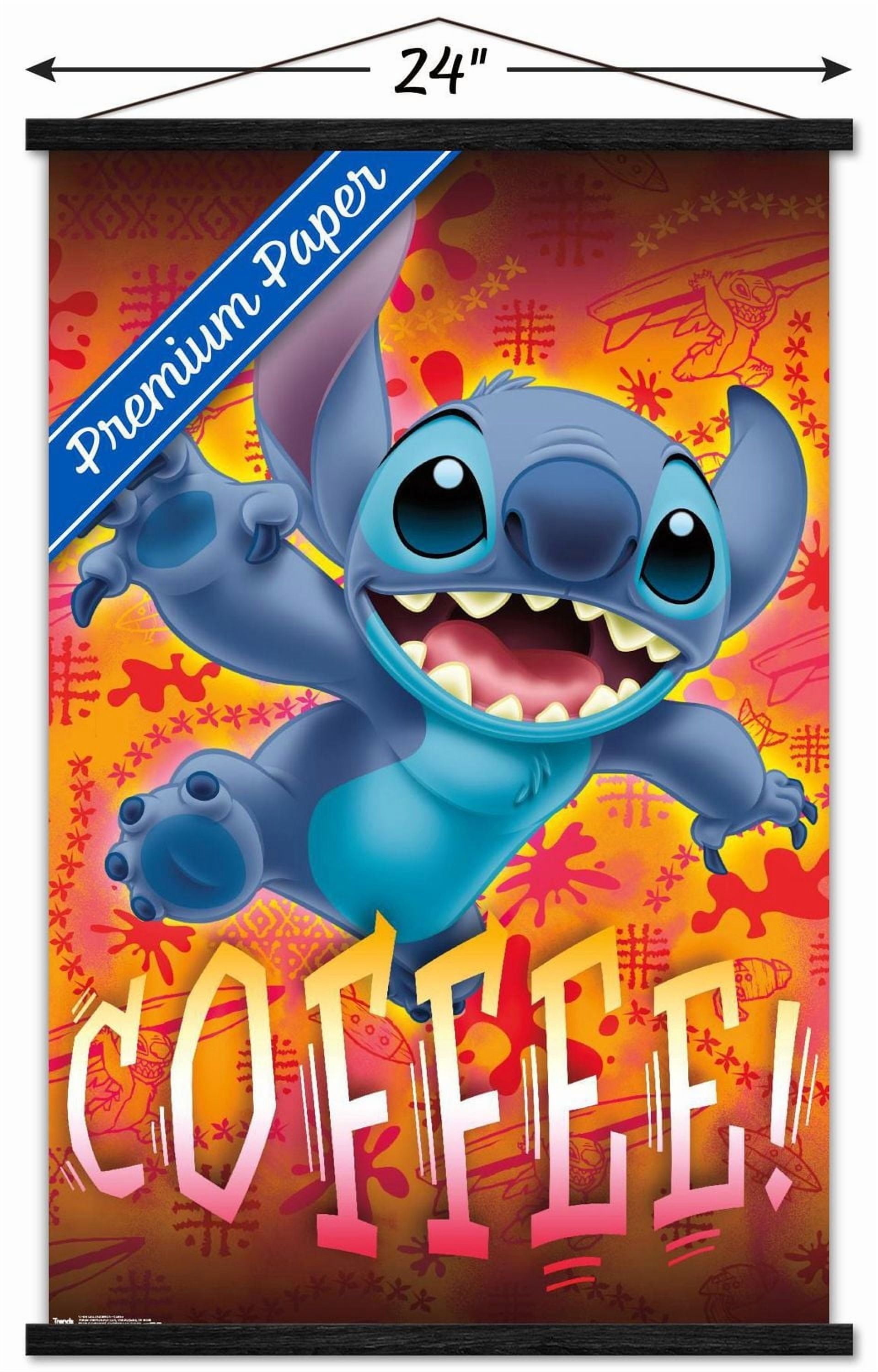 Disney Lilo and Stitch - Coffee Wall Poster, 22.375" x 34"