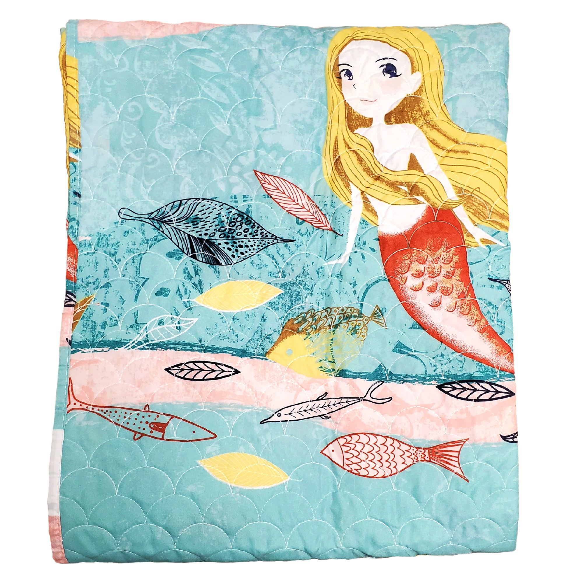 Global Trends Marina Quilted Throw Blanket