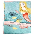 thumbnail image 5 of Global Trends Marina Quilted Throw Blanket, 5 of 5