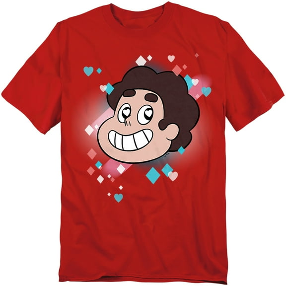 Steven Universe T-Shirt Face Heart Eyes Unisex Graphic Tee for Men & Women