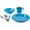Alpine Lake, variant on PETGLE Cascadian Table Set I 6-Piece Camping, Backpacking Mess Kit, Plastic BPA Free, Plate, Bowl, Mug, Cup & Cutlery Set