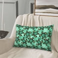 thumbnail image 5 of Sikiie Sea Turtle Print Plush Pillow Cover, Wrinkle-proof and Stain-resistant Pillow Protector without Pillow Core, Home Decoration-14"x20", 5 of 6