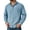 Sky Blue, variant on Mens Button Down Shirts Lightweight Waffle Knit Long Sleeve Shirt Spring Casual Turn Down Collar Solid Color Top Brick Red L