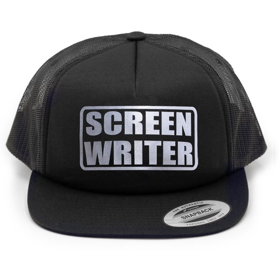 Screen Writer Hat, Screen Writer cap, baseball caps, reflective imprint.