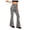 A-Black405, variant on JAJAHO High Waist Flared Pants For Women Zebra Print Slim Fit Tummy Control Flare Leggings Soft Trousers