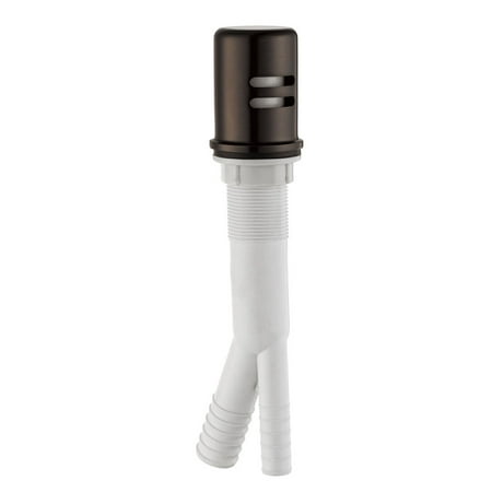 Design House 522979 Dish Washer Air Gap with Cover, Prevent Drain Water Back Up, Brushed Bronze