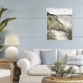 thumbnail image 3 of Stupell Industries Tropical Coastal Calm on Sandy Dunes White Framed Giclee Art, 24 x 30, by Riley B, 3 of 8