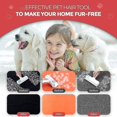thumbnail image 4 of Rodillo quitapelos para mascotas - Removedor de pelos para perros y gatos con base autolimpiante - Herramienta eficiente para eliminar el pelo de animales - Perfecto para muebles, sofás, a, 4 of 5