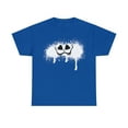 thumbnail image 2 of Funny smiley face graphic tee Cheshire Cat face Unisex Heavy Cotton Tee, 2 of 9