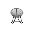 thumbnail image 1 of Acapulco chair Outdoor Wire Rocker Patio in Grey Metal Frame - Plata Import, 1 of 1