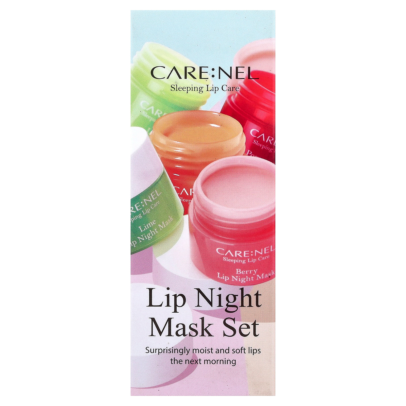 thumbnail image 7 of Care:Nel Lip Night Mask Set, Pomegranate, 3 Pieces, 5 g Each, 7 of 7