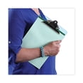 thumbnail image 6 of Universal UNV40307 1.25 in. Clip Capacity 8.5 in. x 11 in. Plastic Clipboard with High Capacity Clip - Translucent Blue, 6 of 6
