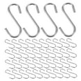 thumbnail image 6 of WHAMVOX  100 PCS Hanging Mini Hook Silver S-shaped Hooks Sturdy, 6 of 9