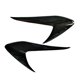 thumbnail image 1 of Car Styling ABS Headlight Eyebrow Decorative Cover Sticker Trim for Subaru XV 2012-2016, 1 of 5
