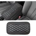 thumbnail image 1 of LAICAIW Car Center Console Cover, Universal Leather Waterproof Armrest Seat Box Cover Protector, Comfortable Car Decor Accessories Fit for Most Cars, Vehicles, SUVs-Black, 1 of 7