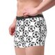 thumbnail image 2 of Balery Happy Football Calzoncillos bóxer para hombre, ropa interior de algodón suave y transpirable con cinturilla de nailon-Small, 2 of 5