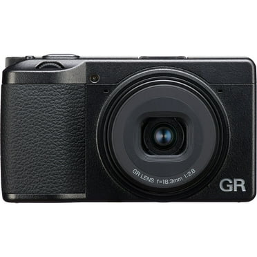 RICOH GR III HDF Camera with Built-in Highlight Diffusion Filter and Zone Select AF (Black)