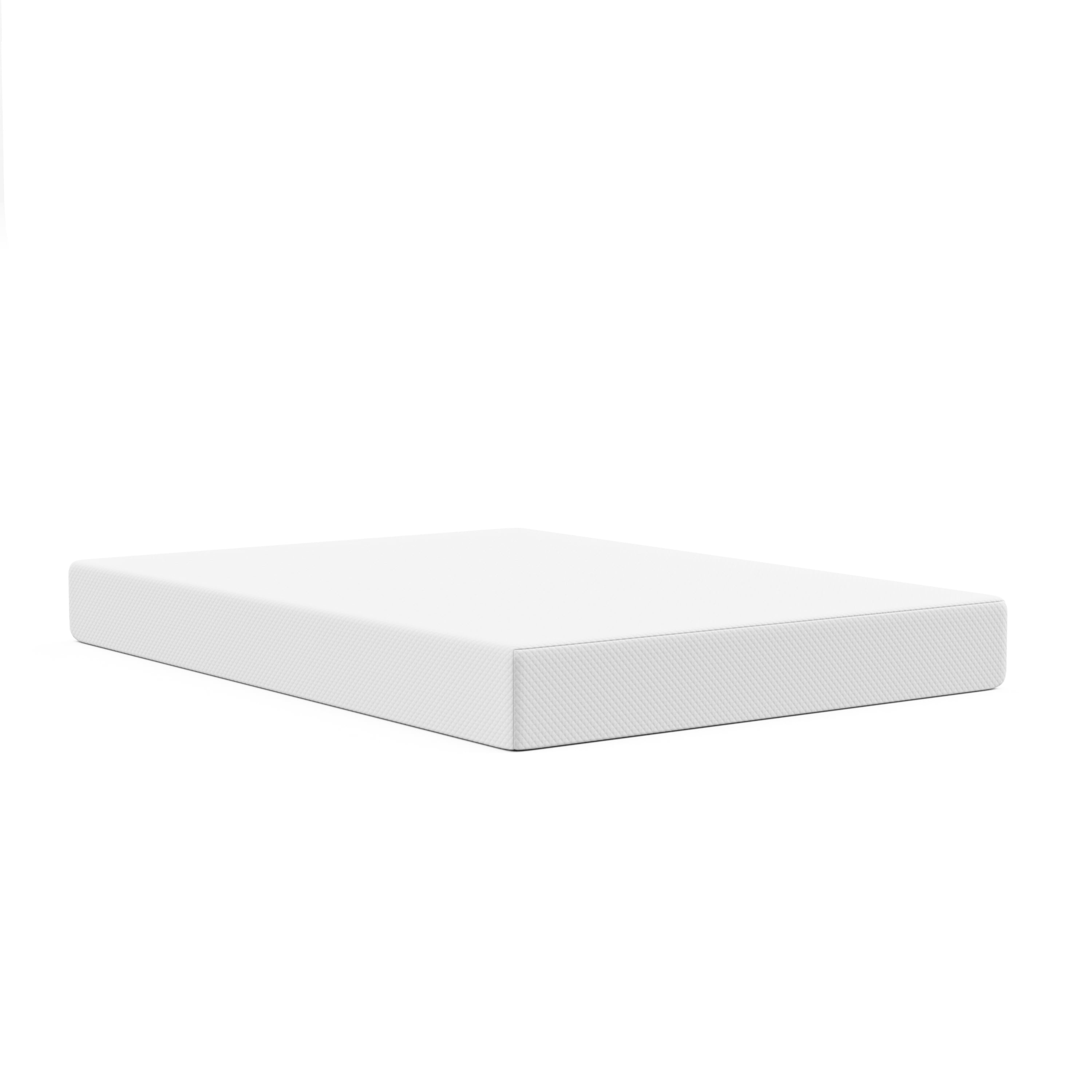 24/7 Rejuv Indoor 8" Memory Foam Bedroom Mattress in a Box, White, King Size by 24/7 Shop At Home