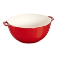 thumbnail image 1 of STAUB Ceramique 25 cm Ceramic Round Bowl, Cherry, 1 of 1