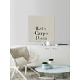 thumbnail image 4 of Carpe Diem Canvas Print - 12x12 Inch Wall Art - Modern Home Decor - Unique Handmade Painting for Living Room, 4 of 7