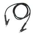 Crocodile Clip Test Lead Dual Ended 10mm Opening Testing Cable Wire for