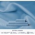 thumbnail image 3 of Juego De Sábanas Matrimonial 100% Microfibra Modelo Azul, 3 of 4