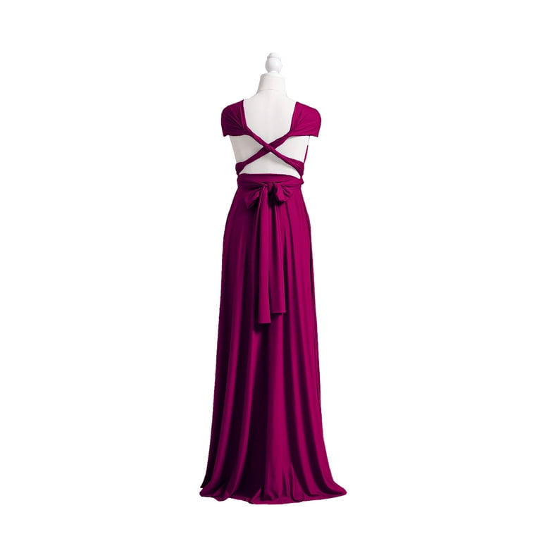 HYwys Infinity Dress with Bandeau Convertible Bridesmaid Dress Long Multi Way Dress Twist Wrap Dress - Walmart.com HYwys Infinity Dress with Bandeau Convertible Bridesmaid Dress Long Multi Way Dress Twist Wrap Dress - Walmart.com