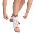 thumbnail image 3 of MAXAR Canvas Ankle Brace with Laces, 3 of 5