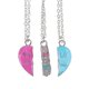 thumbnail image 1 of 3 unids/set collar de corazón hermana mayor mamá pequeña hermana colgante tallado para regalos del día de la madre joyería de las mujeres encantos hija de la familia, 1 of 5