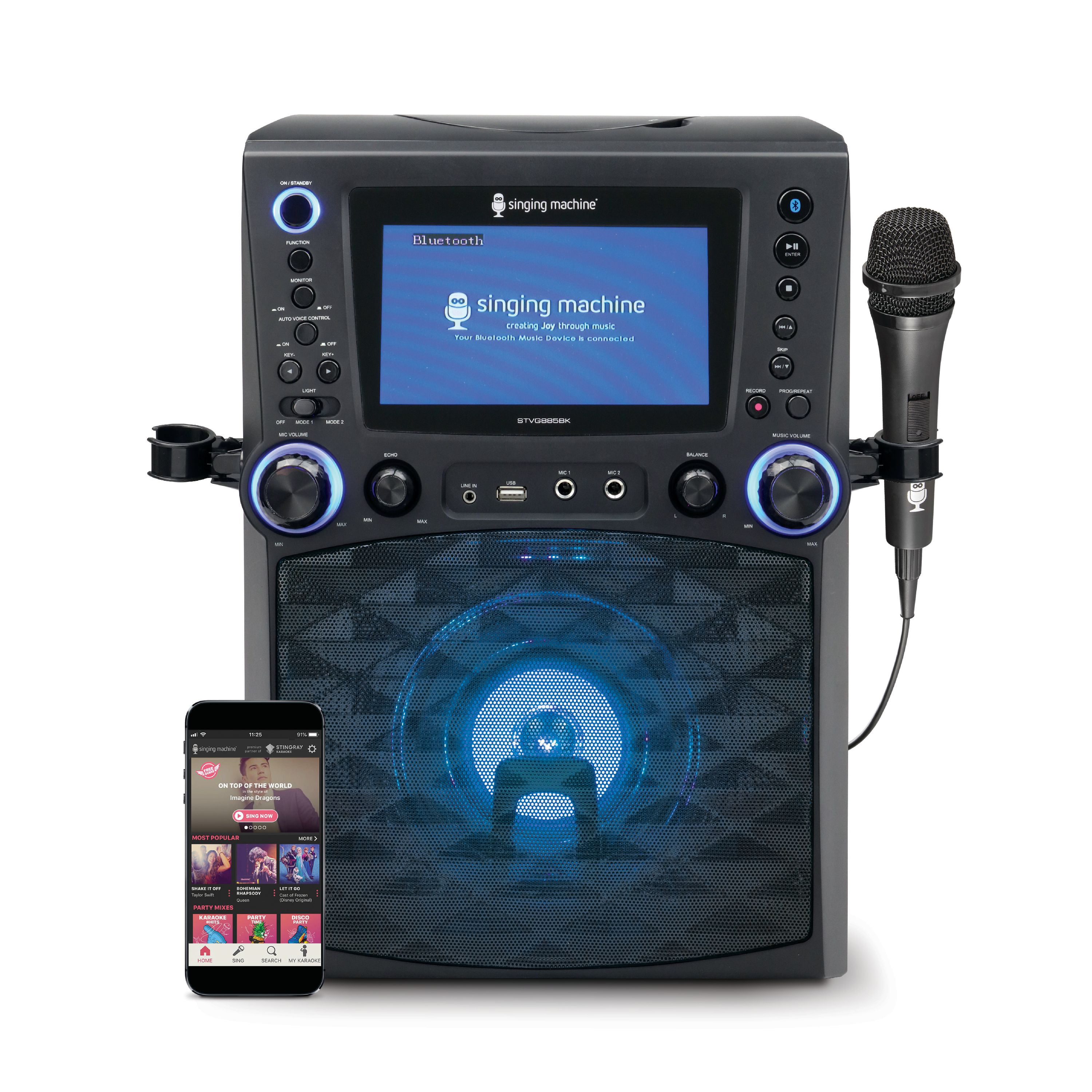 The Singing Machine Karaoke System STVG529 