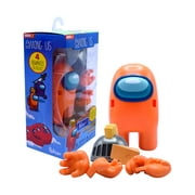 Just Toys Among Us Crew Member Action Figure Orange With Cheese (4")