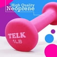 thumbnail image 5 of Neoprene Coated Deluxe 1 Lbs Dumbbells - Fitness Accessories, 5 of 10