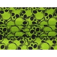 thumbnail image 4 of oneOone Velvet Light Green Fabric Skull Sewing Craft Projects Fabric Prints By Yard 58 Inch Wide, 4 of 5