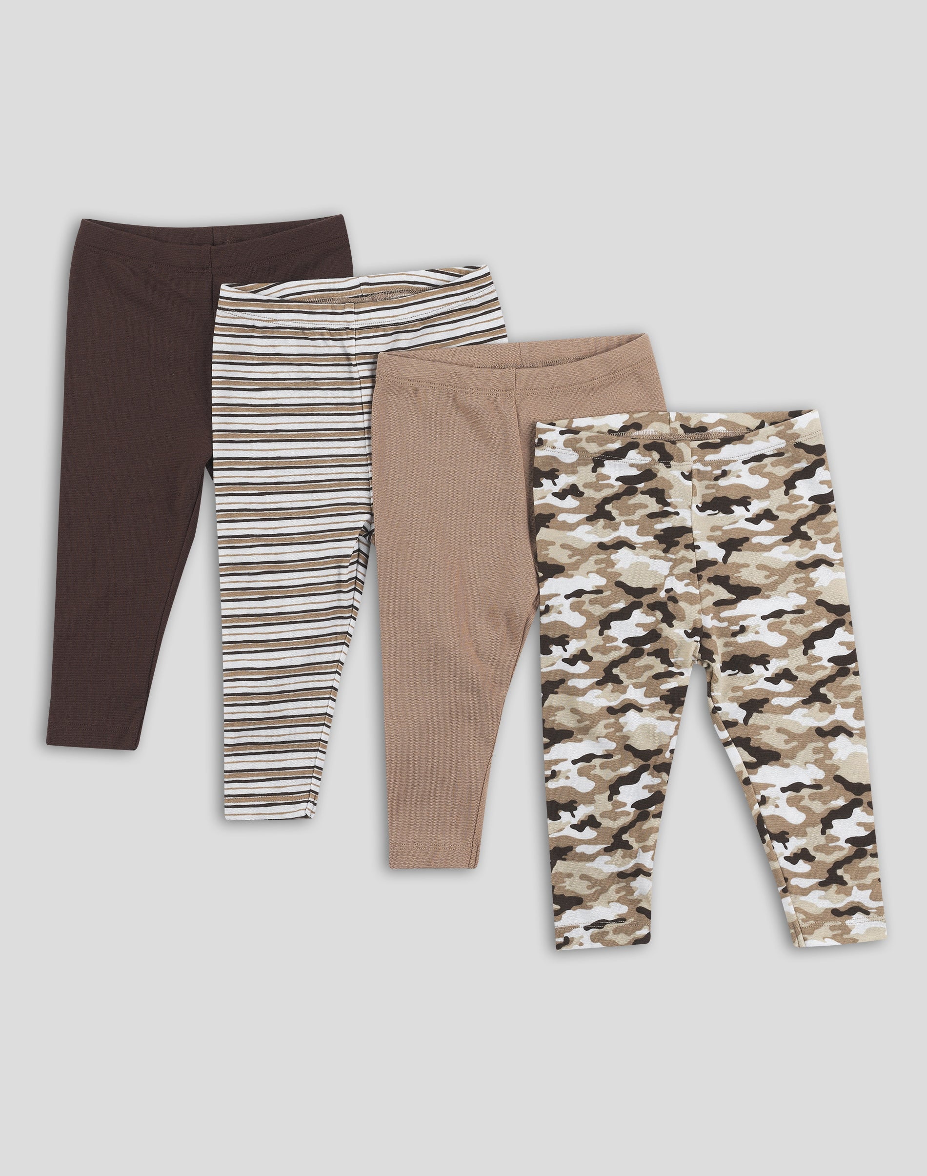 Hanes Flexy Baby Knit PullOn Pants, 4Way Stretch, Boys & Girls, 4