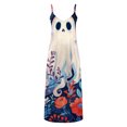 thumbnail image 5 of Qiopertar Vente de Liquidation Robe Camisole Sans Manches à Col en V Imprimée Style Décontracté d'Été pour Femmes Offres de la Semaine Moins de 5$, 5 of 5