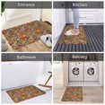 thumbnail image 6 of Uemuo Hippie Peace Love Printed Door Mat Indoor Doormat 16"x24",Front Back Door Mats Non Slip Entrance Rugs,Inside Doormats for Entryway, 6 of 9