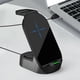 thumbnail image 2 of Pisexur Electronics - Cargador inalámbrico plegable 4 en 1 de 15 W para hombres, compatible con auriculares, reloj y teléfono móvil. Con luz indicadora. Se puede usar como soporte para teléfono móvil, 2 of 8