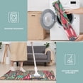 thumbnail image 6 of Green Geometric Diamond Pattern Kitchen Rugs Sets Of 3,Kitchen Runner Rugs Non Skid Washable,Decorative Kitchen Floor Mats for Kitchen,Sink,Laundry,17"x30"+ 17"x47" + 17"x59", 6 of 6