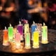 thumbnail image 4 of Lágrimas Transparentes Luces De Vela En Impresionantes Velas Brillantes Lámparas De Noche Para Decorar El Ambiente De Un Restaurante, 4 of 7