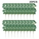 thumbnail image 3 of Wosthever 20 hojas de eucalipto artificiales de tallo largo, ramas de hojas falsas, accesorio de simulación de autoensamblaje, planta verde, Decoración hoja redonda/planta, 3 of 6