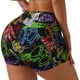 thumbnail image 1 of Fotbe Game Joysticks Shorts Sin Costuras – Shorts Deportivos de Cintura Alta para Mujer, Elásticos para Gimnasio, Yoga, Running o Ciclismo-Small, 1 of 8