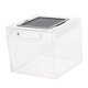 thumbnail image 1 of Terrario para reptiles, ventilación para tanque de reptiles, caja de cría transparente, hábitat para tortugas, escorpiones, lagartos, ranas cornudas y 20 cm x 20 cm x 18 cm, 1 of 8