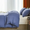 thumbnail image 3 of Davulos Duvet Cover Set Queen Size,3 Pieces Modern Bedding Set for Adults Teens Soft and Breathable Comforter Cover 88"x 88" and 2 Pillow Shams,Blue, 3 of 7