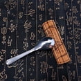 thumbnail image 3 of Wollet 999 Sterling Silver Spoon with Long Handle, 13.5*3cm,31g, Printed Yunnan Snowflake Silver Phoenix Soup Spoon, Home Gift Tableware, 3 of 9